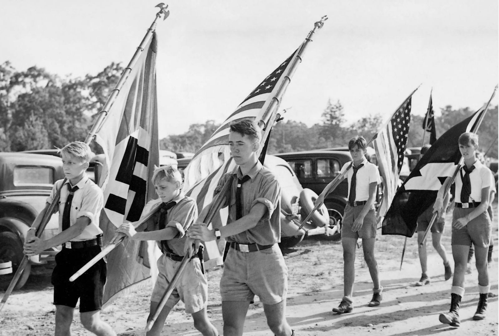 Camp Siegfried, en Long Island, NY, fue uno de los campamentos de verano pronazis afiliados al German-American Bund.