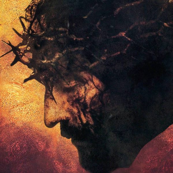 Poster of “The Passion of the Christ, ”Mel Gibson’s controversial film, which was called a religious classic by some, while others claimed it promoted antisemitism.
